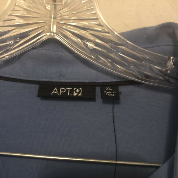 Men’s APT 9 MEN  POLO SHIRT Grey - Picture 2 of 4